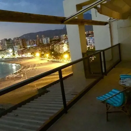 Appartement Penthouse 1ère Ligne De Avec Magnifique Vue Benidorm
